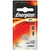 Energizer Battery 371BPZ Zero-Mercury Watch/Calculator Battery 1.55 Volt (Pack of 6)