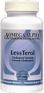 LessTerol (Choles-Fx) with Niacin and Red Rice Yeast (60Capsules) Brand: Omega Alpha