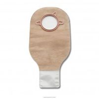 New Image Drainable Pouch Without Filter-Color Code Green Flange 1 3/4" (44 mm) Color Ultra-Clear - Box of 10