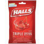 Halls Cough Suppressant Oral Anesthetic Mentho-Lyptus, 30 CT (Pack of 48)