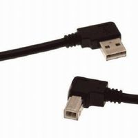 HDMIHOME Right Angled USB 2.0 A Male - B Male Printer scanner 90 degree cable 50cm