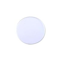 JewelrySupply Plastic Disc 1/2" Clear (10-Pcs)