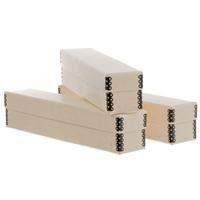Archival Methods Slide File Box 11-3/8x2 x 2-3/8", 3 Pack, Tan