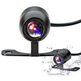 Scotabc SC170-01 Mini HD Color CMOS Waterproof Universal Car Rear View Backup Camera, 170°Viewing Angle Rearview Camera