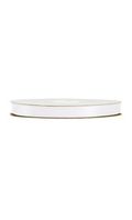 Double Face Satin Ribbon in White 5/8 W Inches