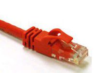 25ft CAT6 Snagless Crossover Cable Red