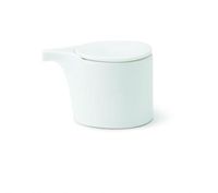 Yamani Pottery Miyama Minoyaki cecima Soy Sauce Pot Bottle White from Japan