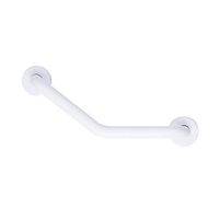 CSI Bathware BAR-BB12-TW-125-PW Boomerang Shaped Grab Bar, White