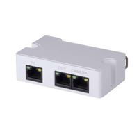 Loryta PoE Extender Mini Passive 2 Port POE Switch, IEEE 802.3af/at POE Extender, POE Repeater, Ethernet Splitter, Powering 2 POE Devices (IP Camera) Over One Cat5/6 Cable