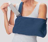 Professional Care Arm Sling Vogue With Padded Wide Strap Blue Medium - Model 79-84155