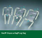 Bard Dispoz-a-Bag Vinyl Urinary Leg Bag Bard - 19 oz.