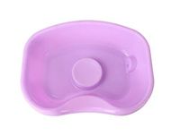 ZQXFP LYX@ Flat-Bed washbasin, Shampoo, Nursing Bed, Home, Child, Pregnant Woman, Old Man, Shampoo Artifact, Plastic Shampoo, Light Purple, Shampoo + 2 Shampoo Brushes (Color : Light Purple)