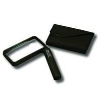 2X Folding Rectangular Magnifier 2 x 4 Inch Lens