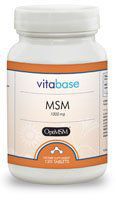 MSM (1000 mg) 120 Tablets per Bottle (5 Pack)