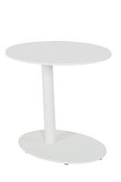 Pangea Home Sunset Side Table, White