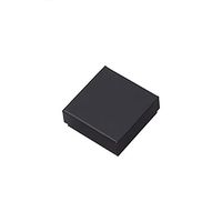 Yonger Jewelry Gift Box Black Hard Paper Box Necklace Bracelet Earrings Carton Kraft Paper Box with Cotton Core