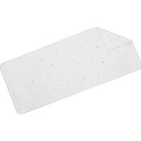 Homecraft Extra Long Bath Mat, Bathtub and Shower Mat, Non-Slip Shower Pad with Drainage Holes, Perforated Shower Mat, standard or Sit Shower Mat, Made with Suction Cups for Grip and Quality Rubber