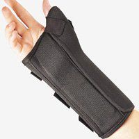 BSN Medical 22-460SMBLK  PRO•LITE WRIST SPLINT W/ABDUCTED THUMB RIGHT BLACK SM