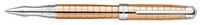 Laban Gold & Rose Gold Crisscross Rollerball Pen - LIPRG-R9191-4