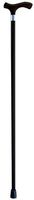 Lumex 5185BL Standard Wood Cane, Derby Style, 7/8" x 36", Black Finish (Pack of 4)