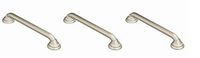 Moen R8718D3GBN 18-Inch Designer Bathroom Grab Bar, Brushed Nickel (Pack of 3)