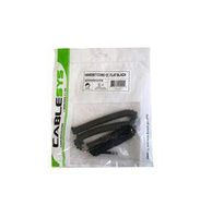 1200FB GCHA444012-FFB HANDSET CORD 12 FLAT BLA