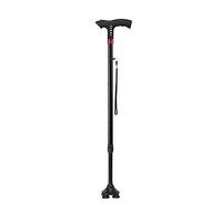 ZNXY Walking Canes Cane with Smart Radio - Black with LED Flashlight for Men Women Fathers Gifts Mothers Gifts