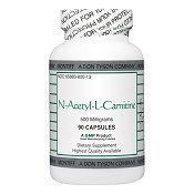 Montiff - N-Acetyl-L-Carnitine 500 mg 90 caps by sallyashop