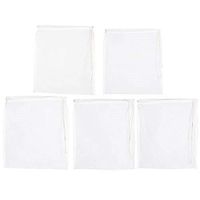 Frog Fun Big.Promotion | 10 Pcs Nut Milk Bag Fine Mesh Nylon Cheesecloth Cold Brew Coffee Filter 200 Mesh (White)