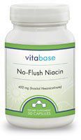 Niacin-No Flush (400 mg) 50 Capsules per Bottle (3 Pack)
