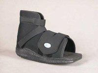 Darco International Slimline Cast Boot Black Sq. Toe - Extra Large