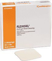 Flexigel 2" X 2" Dressing, 5 Per Box