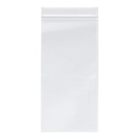 Plymor Zipper Reclosable Plastic Bags, 2 Mil, 5" x 10" (Pack of 100)