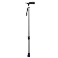 Adjusting Walker Crutches Aluminum Multi-Function Retractable Non-Slip Four-Legged Old Man's Staff MUMUJIN (Color : One Foot)