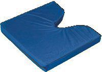 Coccyx Cushion W/Navy Cover, 16" X 18" X 2", Each