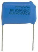 RC Network, Quencharc Q Series, 0.1 ÂµF, Â± 20%, 39 ohm, Â± 10%, 2 W