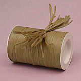 Kraft Matte Raffia Ribbon, 1/4" X 100 Yards