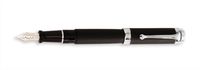 Aurora Talentum Rubberized Soft Touch Broad Point Fountain Pen - AU-D11RN-B