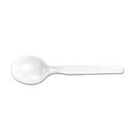 Dixie SM207CT Plastic Cutlery, Heavy Mediumweight Soup Spoon, 100-Pieces/Box