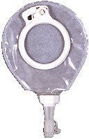 Micro-pouch 2 Pc Uro, Trans, 6", 50 Mm, Red, 10/bx