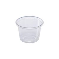Karat FP-P100TALL-PP 1 oz. Tall PP Portion Cups - Clear (Case of 2500)