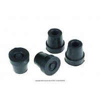 Quad Cane Tips-Size Large: 5/8" O.D. Base - Each 1