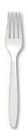 White, Premium Plastic Forks, 24 ct