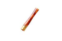 Handmade Pear Wooden Cigarette Holder Metal Head Removable for Easy Cleaning (2.3inch)