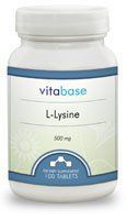 L-Lysine (500 mg) 100 Tablets per Bottle (6 Pack)