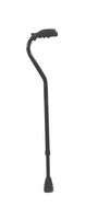 Thomas Fetterman Offset Presidential Cane, Adjustable from 30-1/4 to 39-1/4 Inches, Supports up to 200 Pound User Weight, Black