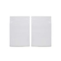 Mylar Smell Proof Bags - All White On Both Sides - Loud Lock - Medical Use Only - All States General Compliance Printed - 1000 Count (1/4)