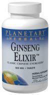 Ginseng Elixir 865mg Planetary Herbals 60 Tabs
