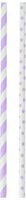 Darice Lavender Polka Dot and Stiped Paper Straws, 100 Piece