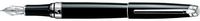 Caran D'ache Leman Ebony Black Lacquered RT Fine Point Fountain Pen - CA-4799772